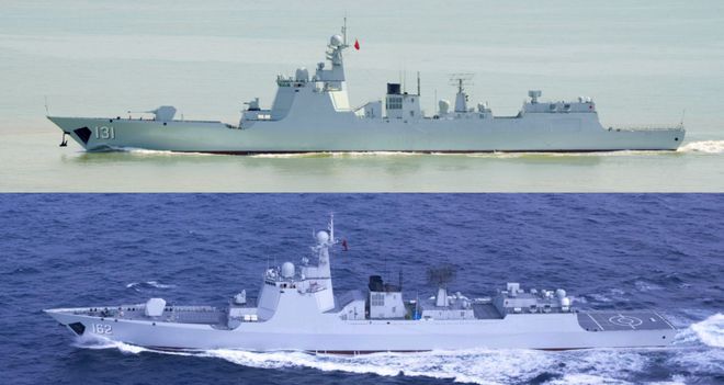 ro Max版正式亮相中国海军下一代驱逐舰何时亮相？K8成为马竞重要合作伙伴央视首次公开！052D型P(图10)